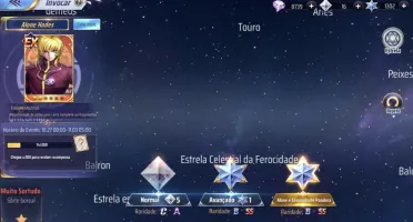 SAINT SEIYA AWAKENING - COM GEMAS AVANÇADAS E LIVROS