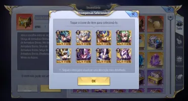 SAINT SEIYA AWAKENING - COM GEMAS AVANÇADAS E LIVROS