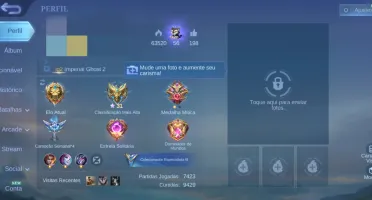 Conta Mobile legends