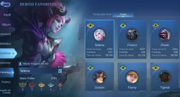Conta Mobile legends