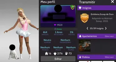 Conta Antiga Nível 49 - Conta Full Híbrida - Rara!