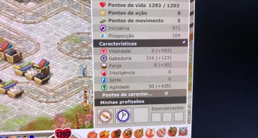 IOP AGI LVL 130 DOFUS RETRO SERVIDOR ALGATA