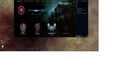 Conta de League of Legends
