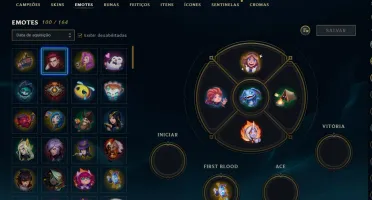 Vendo conta de lol (2014) Bem completa
