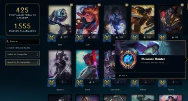 CONTA LOL 248 SKINS, LEVEL 751, GOLD IV