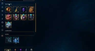 CONTA LOL 248 SKINS, LEVEL 751, GOLD IV