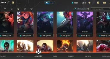 Vendo Conta WildRift 65 Champs Todos os ADC's 25 Skin's