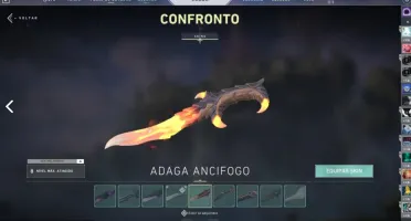 Conta com muita skin