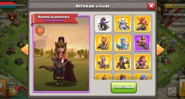 Vendo - CV14 Completa, Heróis Full, Tropas, Skins, etc ...