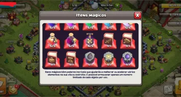 Vendo - CV14 Completa, Heróis Full, Tropas, Skins, etc ...