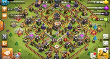 Clash of clans cv 11 semi full