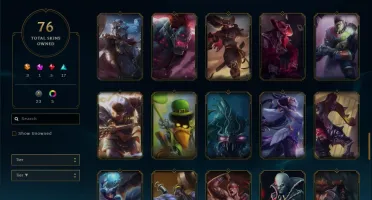 CONTA LOL 3 SKINS ULTIMATES