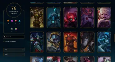 CONTA LOL 3 SKINS ULTIMATES