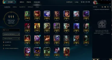 CONTA LEAGUE OF LEGENDS GOLD 4