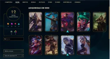 CONTA LOL DIAMANTE 2 SMURF