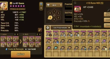 Conta com 3 LD Han, Celia, Craka - Conta 231 6* 56 nat 5
