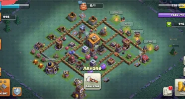 CV 10 com CC 6, level 72 com 700 gemas 3 construtores barato