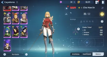 Conta Solo Leveling Arise (SSR+) > Seo Jiwoo +4 | Cha Hae-In