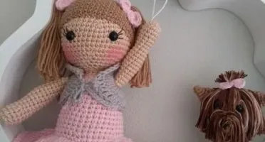 Porta Maternidade Boneca e Cachorrinho