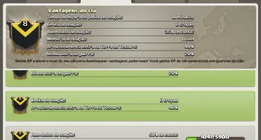 Clash Of Clans - Clan LVL 8