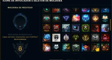 Conta league of legends todos champs
