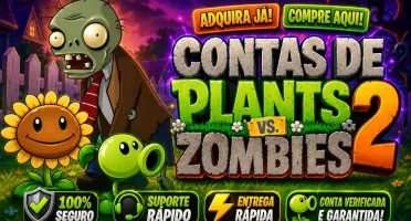 Contas Plants Vs. Zombies 2 (Full Acesso)