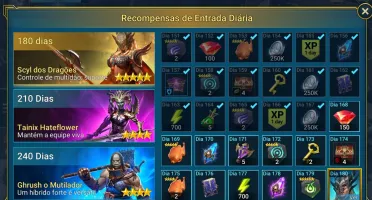 Conta Raid Shadow Legends - Champions top tier