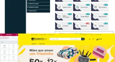 Site Plataforma de Vendas Marketplace Multi Lojas (SaaS)