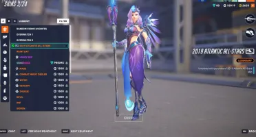 (PC) ACC OW2 - S17 LVL 80 + 80 Prismas + 2620 coins + skins