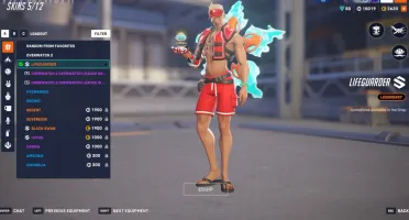 (PC) ACC OW2 - S17 LVL 80 + 80 Prismas + 2620 coins + skins
