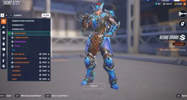 (PC) ACC OW2 - S17 LVL 80 + 80 Prismas + 2620 coins + skins