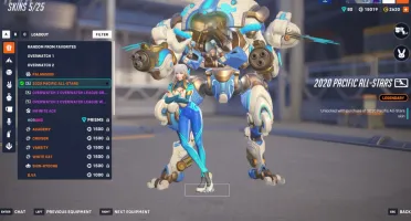 (PC) ACC OW2 - S17 LVL 80 + 80 Prismas + 2620 coins + skins