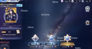 SAINT SEIYA AWAKENING -INICIANTES COM GEMAS AVANÇADAS