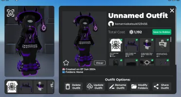 Conta do Roblox com SKINS Masculinas e Femininas