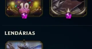 Conta platina 4, 68 Campeões, 21 skins