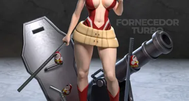 Momo Yaoyorozu 3D - Arquivo STL para impressão 3D