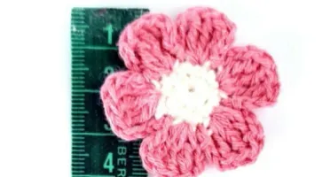 Florzinhas com Miolo em Crochê