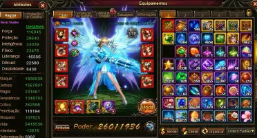 Conta legend online arq 25.8kk com dragao