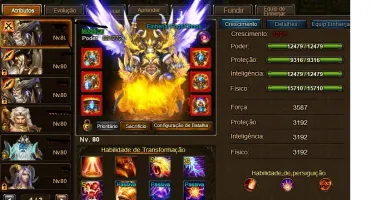 Conta legend online arq 25.8kk com dragao