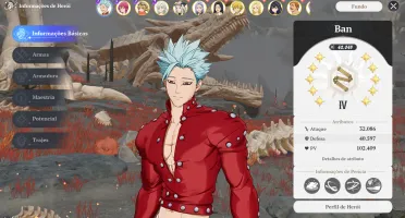 Conta The Seven Deadly Sins Origin 100% Endgame Varios P10