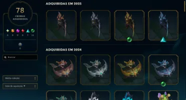 Conta de League of legends