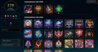 Conta de League of legends