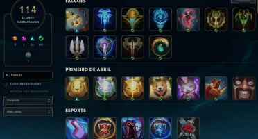 Conta De League of Legends