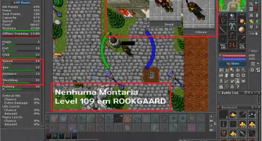 CONTA:Level 256 RP, Level 154 MS, Level 109 Rookgaard.