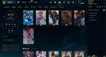 Conta Valorat + LoL