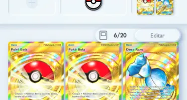 Pokemon Tcg Pocket - 2x Coroa Doce Raro, 2x Coroa Poke Ball