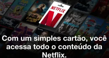 Gift Card Netflix R$ 150,00