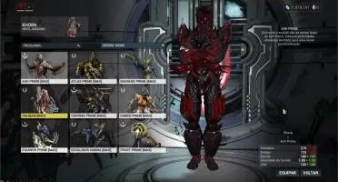 Conta warframe maestria 27 nukor riven