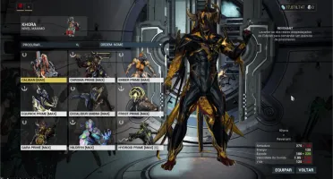 Conta warframe maestria 27 nukor riven