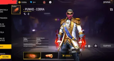 conta de free fire gemada